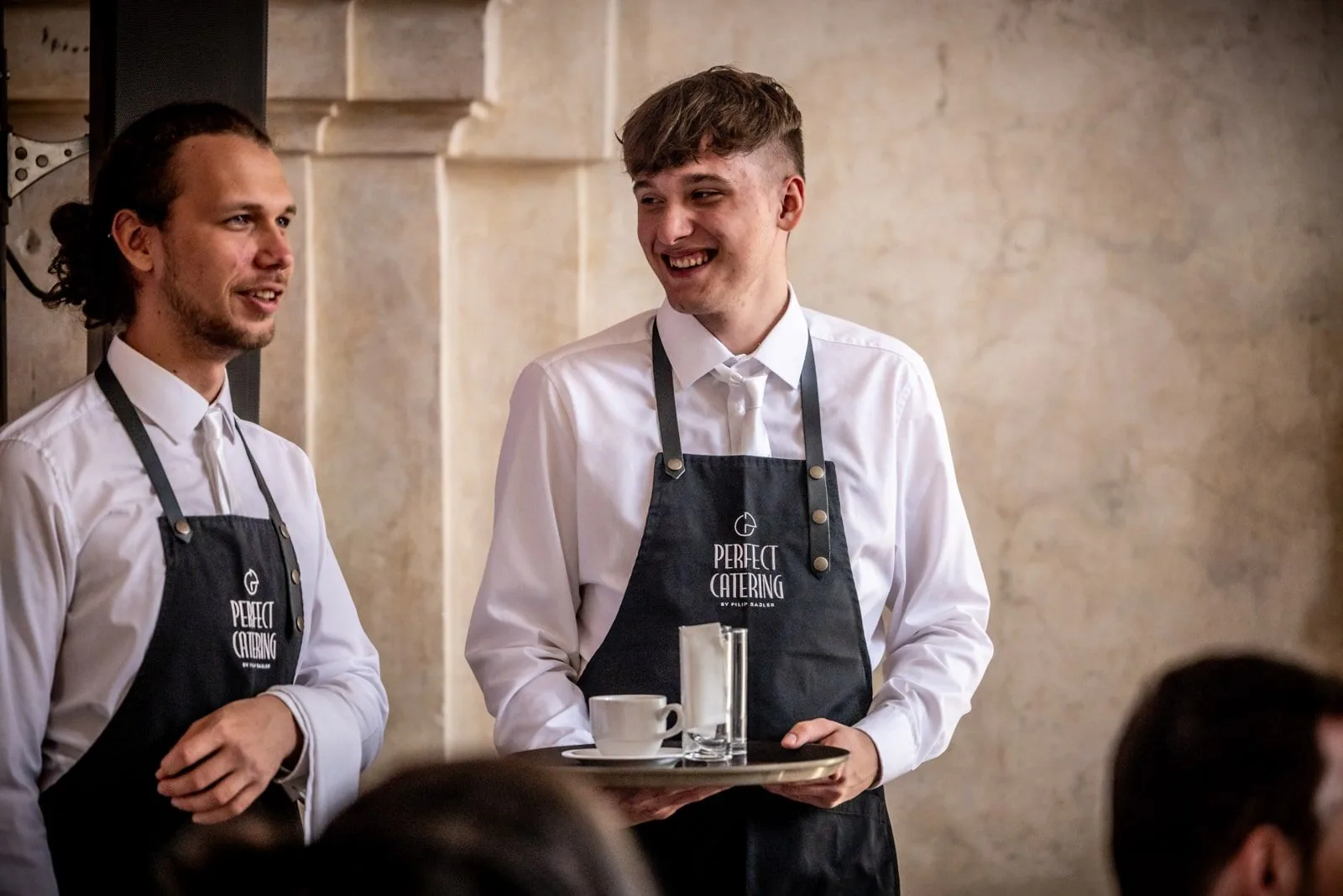 Perfect Catering service team at work
